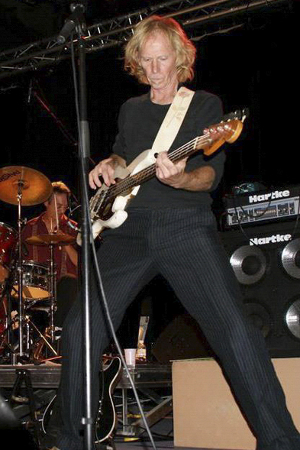 Mike Muller on bass